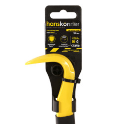 Гвоздодер-лом, обрезиненная рукоятка, 300x 26x14мм, Hanskonner HK1013-03-300