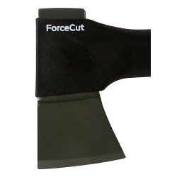 Топор 440г, фиберглассовая рукоятка с TPE, кованый, PTFE покрытие, Hanskonner HK1015-01-FB0440