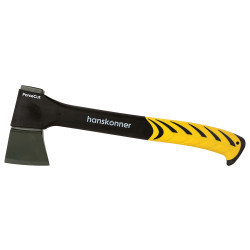 Топор 440г, фиберглассовая рукоятка с TPE, кованый, PTFE покрытие, Hanskonner HK1015-01-FB0440