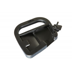 Топор 650г, фиберглассовая рукоятка с TPE, кованый, PTFE покрытие, Hanskonner HK1015-01-FB0650