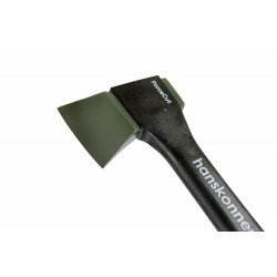 Топор 650г, фиберглассовая рукоятка с TPE, кованый, PTFE покрытие, Hanskonner HK1015-01-FB0650