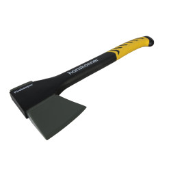 Топор с зажигалкой 650г, фибергл. рукоятка с TPE, PTFE покрытие, Hanskonner HK1015-02-FB0650