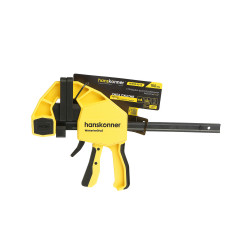 Струбцина быстрозажимная, 150мм, 300кгс, сжим-разжим, hanskonner HK1078-09-15