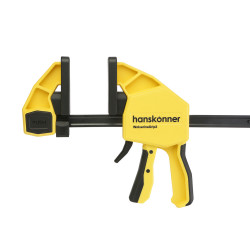 Струбцина быстрозажимная, 450мм, 300кгс, сжим-разжим, hanskonner HK1078-09-45