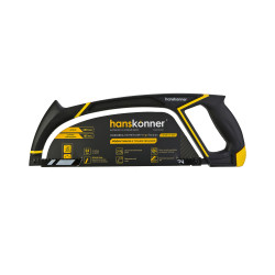 Ножовка по металлу 300мм, усиленная, bi-metal полотно, hanskonner HK1061-01-300