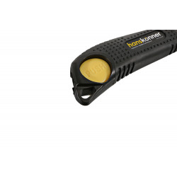 Нож 18мм, обрезиненный корпус, лезвие SK2 0.7мм, Hanskonner HK1076-08-02