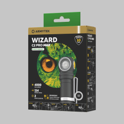 Фонарь Armytek Wizard C2 Pro Max Белый F06701C