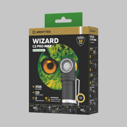 Фонарь Armytek Wizard C2 Pro Max Magnet USB Warm F06701W