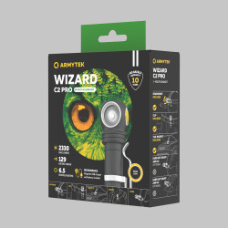 Фонарь Armytek Wizard C2 Pro Magnet USB F08701W Теплый