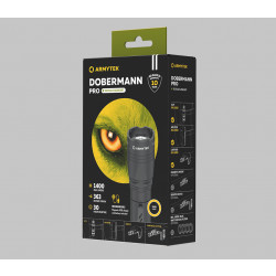Фонарь Armytek Dobermann Pro Magnet USB Теплый F07501W