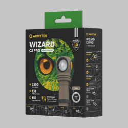 Фонарь Armytek Wizard C2 Pro White Sand F08701CS