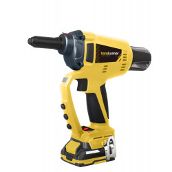 Аккумуляторный заклепочный пистолет 18В Hanskonner 19000Нм (2.4, 3.2, 4.0, 4.8 мм) HRG18PRO