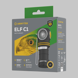 Фонарь Armytek Elf C1 USB-C (Теплый свет) F05003W