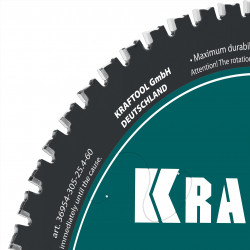 36954-305-25.4-60 Диск пильный по металлу и стали KRAFTOOL Metal Cut 305 х 25.4 мм, 60Т