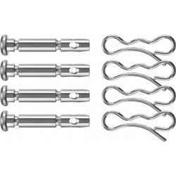 N000-039-589 ЗУБР 6х41 мм, 4шт., срезные штифты для снегоуборщиков