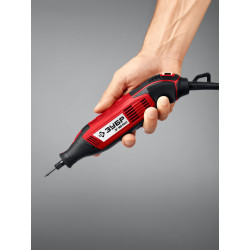 ЗГ-160-H245 Набор мини-насадок с гравером ЗУБР 245 предметов, 160 Вт