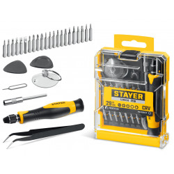 25614 STAYER UNIX-29 набор для точных работ