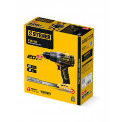 CBS-165 Бесщеточная ударная дрель-шуруповерт STEHER 20 В, 165 Н·м, без АКБ (LMS)