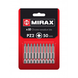 Биты MIRAX PZ2, 50 мм, 10 шт, 26273-2-50-10