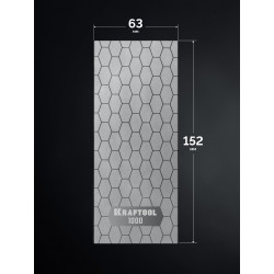 35710-1000 KRAFTOOL DIAMOND 63 х 152 мм, Р1000, пластина алмазная заточная (35710-1000)