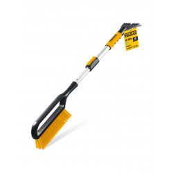 61048 STAYER телескопическая щётка с поворотной головой от снега автомобильная, 805-1065 мм
