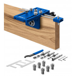 30085 Кондуктор для угловых соединений ЗУБР 4 отверстия, в кейсе, Профессионал