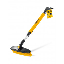 61046 STAYER телескопическая щётка от снега со скребком автомобильная, 775-1000 мм