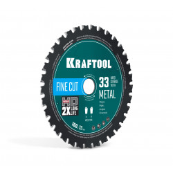 36954-160-20-33 Диск пильный по металлу и стали KRAFTOOL Metal Cut 160 х 20 мм, 33Т