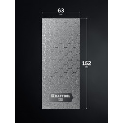 35710-120 KRAFTOOL DIAMOND 63 х 152 мм, Р120, пластина алмазная заточная (35710-120)