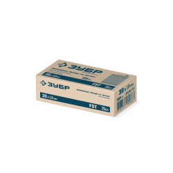 305389-30 ЗУБР FST 30 х 1.8 мм, финишные гвозди по бетону оцинкованные, калибр 15GA, 1000 шт