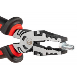 105212  Пассатижи диэлектрические 180 мм серия ERGOLINE (КВТ)