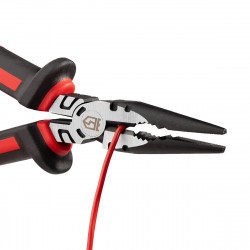 105216  Длинногубцы диэлектрические 160 мм серия ERGOLINE (КВТ)