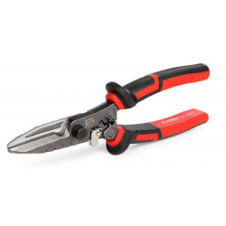 105898  Ножницы универсальные диэлектрические 215 мм серия ERGOLINE (КВТ)