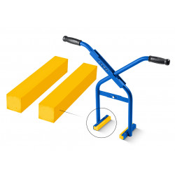 37560-S ЗУБР 2шт, сменные накладки для захвата бордюрного