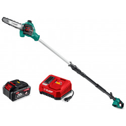 ВРБ-2020-41 Высоторез аккумуляторный ЗУБР 20 В, 200 мм шина, 1 АКБ LMS (4 Ач)