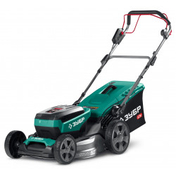 ГКЛ-4050 Самоходная газонокосилка ЗУБР 40 В (2x20В), 500 мм, без АКБ (LMS), аккумуляторная бесщеточная