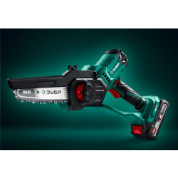 ПЦБ-2015 Мини-пила цепная аккумуляторная ЗУБР 20 В, 150 мм шина, без АКБ (LMS)