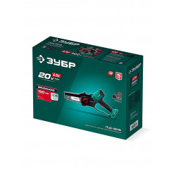 ПЦБ-2015 Мини-пила цепная аккумуляторная ЗУБР 20 В, 150 мм шина, без АКБ (LMS)