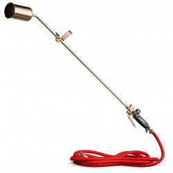 55542 Кровельная рычажная горелка ЗУБР ГК-950-Ш, 950мм, стакан 60мм, шланг 5м, Профессионал