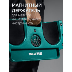 11513 Строительные наколенники на колёсах KRAFTOOL KRAFT BOARD на единой, базе, 5 колёс, лоток для инструментов, нагрузка до 110кг
