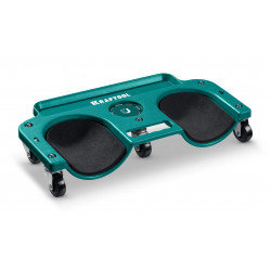 11513 Строительные наколенники на колёсах KRAFTOOL KRAFT BOARD на единой, базе, 5 колёс, лоток для инструментов, нагрузка до 110кг