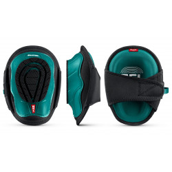 11517 Наколенники защитные KRAFTOOL SOLID гелевая вставка, объёмная противоскользящая накладка