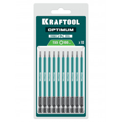 26126-9-100-S10 Биты KRAFTOOL OPTIMUM TX 9, 100 мм, 10 шт