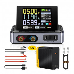 Цифровой источник питания FNIRSI DPS150 с адаптером питания