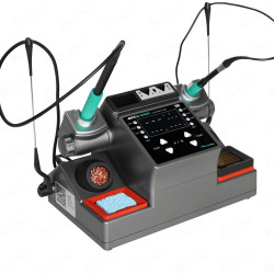 Двухканальная паяльная станция AIFEN A902 с тремя паяльниками