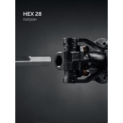 Бетонолом ЗУБР ЗМБ-70-2500 ВК, 70 Дж, 2500 Вт, АВТ, бесщеточный отбойный молоток HEX-28, Профессионал