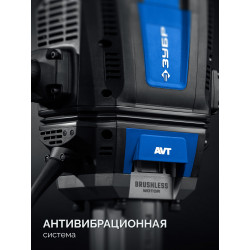 Бетонолом ЗУБР ЗМБ-70-2500 ВК, 70 Дж, 2500 Вт, АВТ, бесщеточный отбойный молоток HEX-28, Профессионал