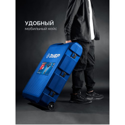 Бетонолом ЗУБР ЗМБ-70-2500 ВК, 70 Дж, 2500 Вт, АВТ, бесщеточный отбойный молоток HEX-28, Профессионал