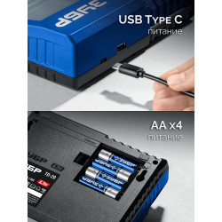 Тестер для LMS АКБ 20В TD-20 ЗУБР ПРОФЕССИОНАЛ