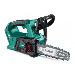 Пила цепная аккумуляторная ПЦБ-2025 ЗУБР 20 В, 250 мм шина, без АКБ (LMS)